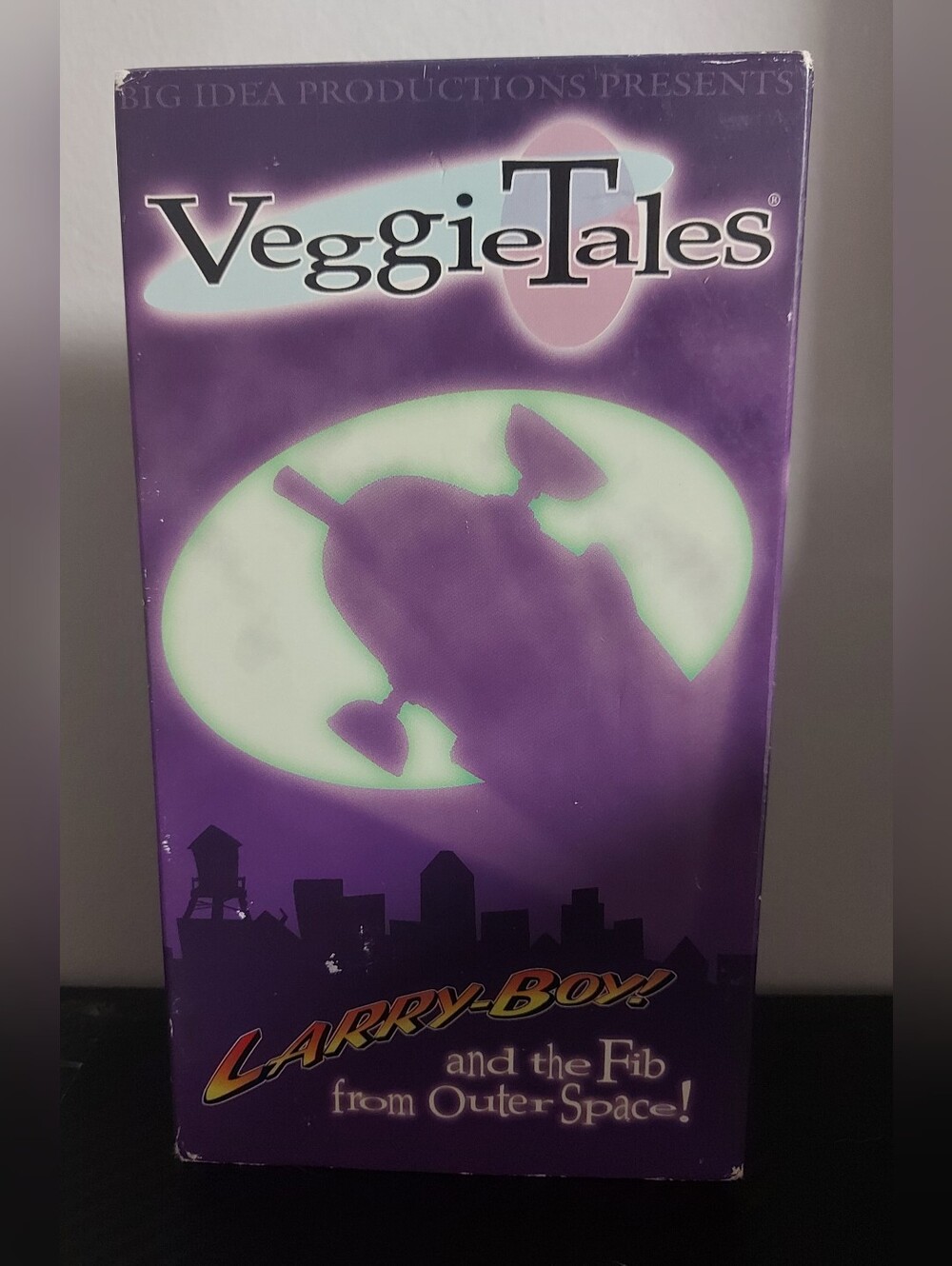 VeggieTales Larry-Boy & The Fib From Outer Space VHS 1997 Big Idea